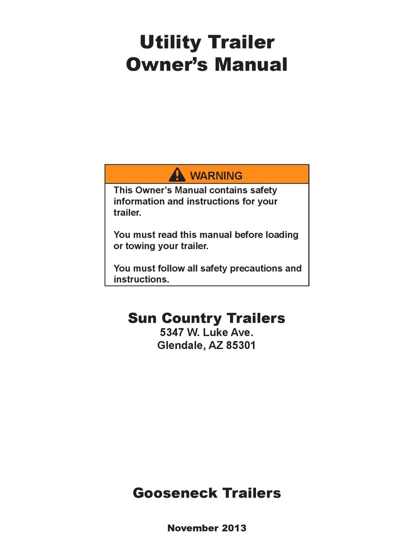 SUN COUNTRY Gooseneck SERIES owner's manual
