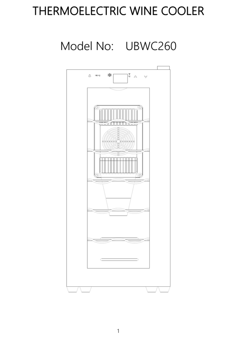 SPARES ZONE UBWC260 Operation manual