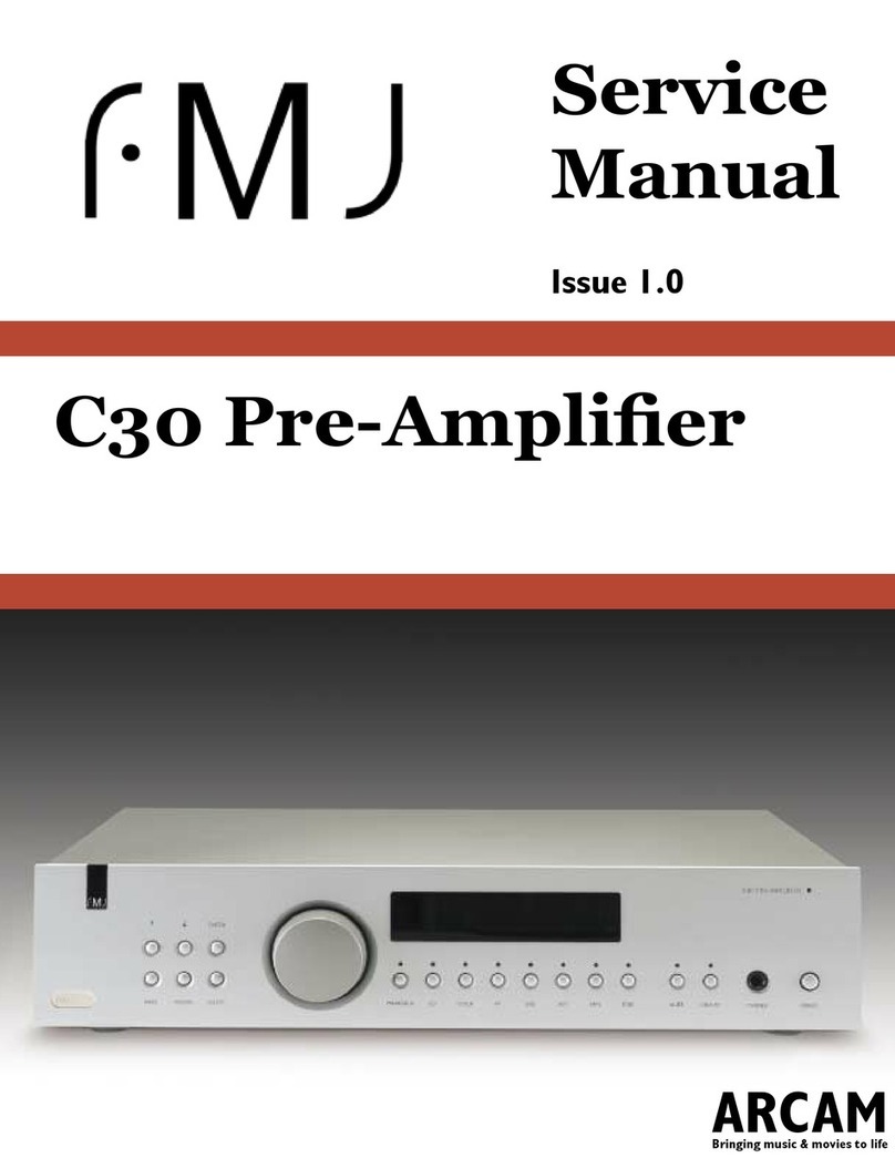 Arcam C30, P35 User manual
