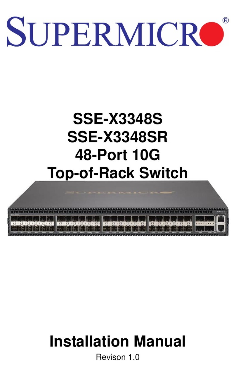 Supermicro SSE-X3348S User manual