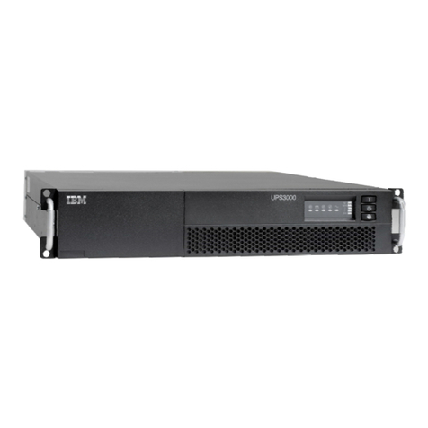 IBM UPS3000 LV User manual