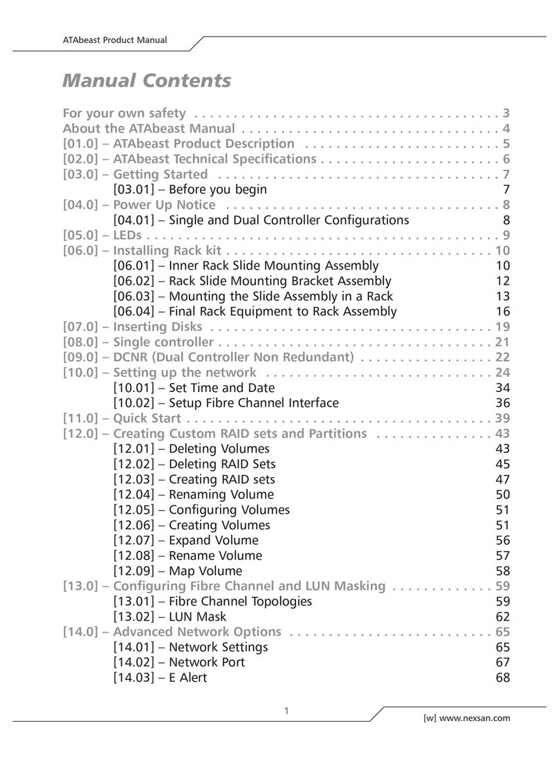 Nexsan Technologies ATAbeast product manual