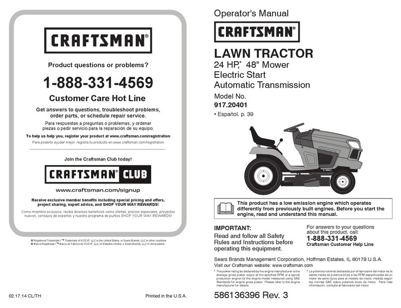 Craftsman 917.20401 User manual