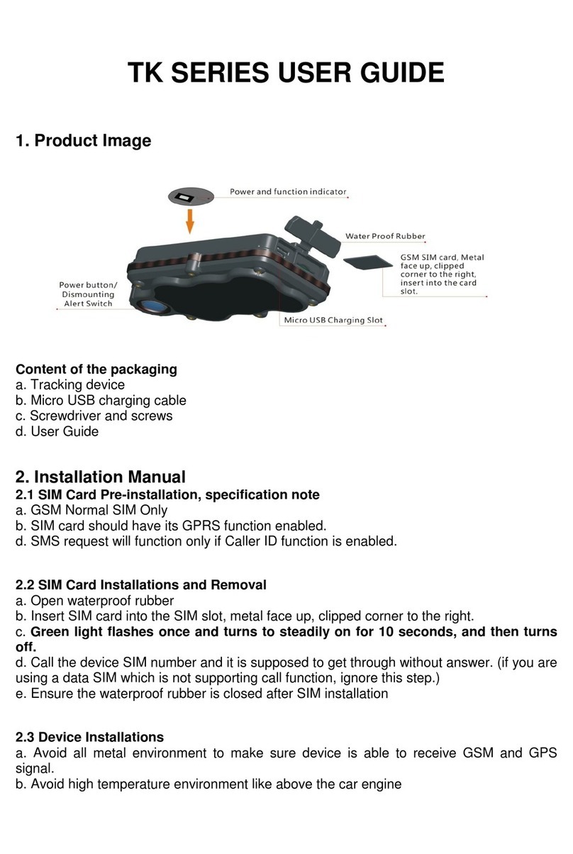 MILTOWN TK SERIES user guide