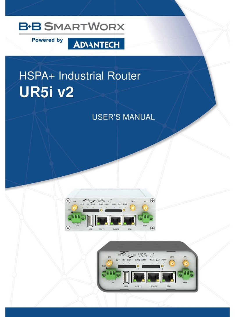 B+B SmartWorx UR5i v2 Libratum user manual