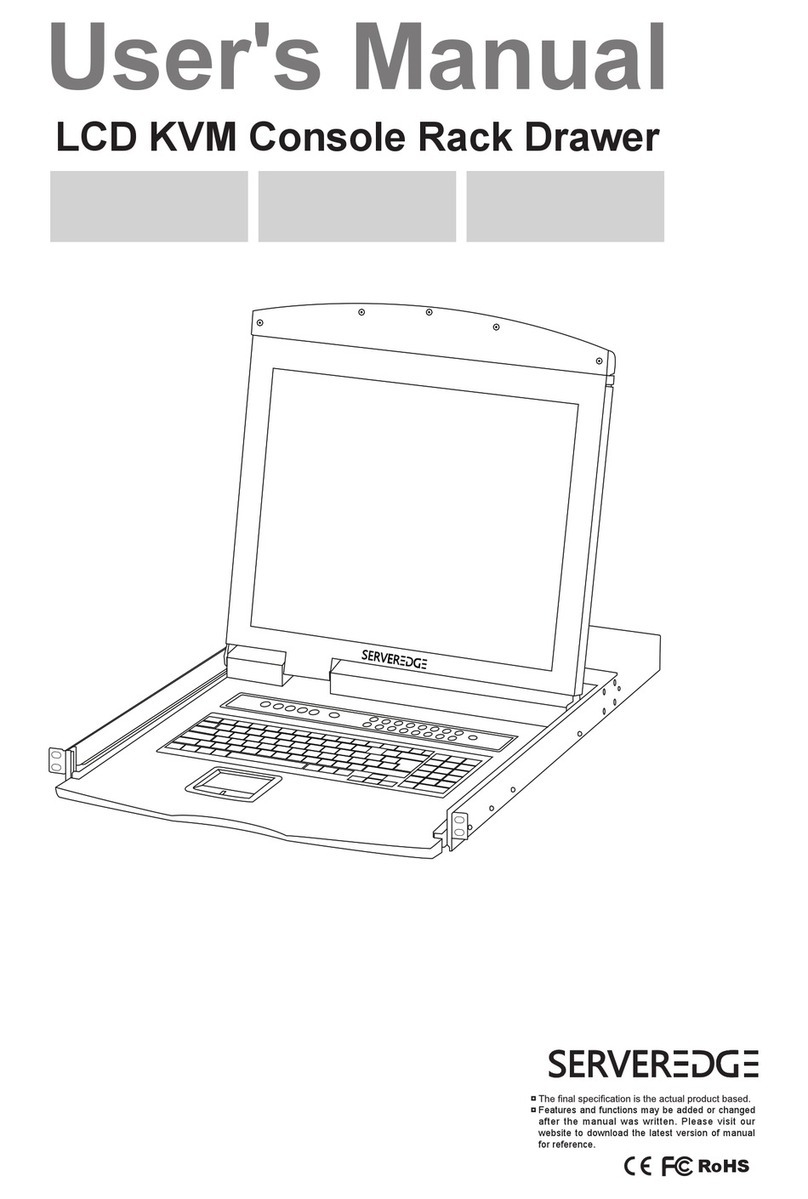 Serveredge SED-KLVGA-0117 user manual