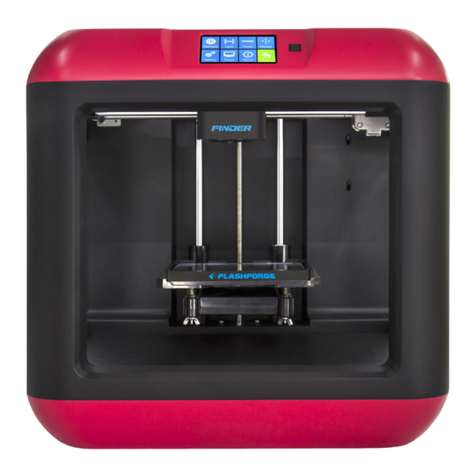 Flashforge Finder Installation and maintenance instructions