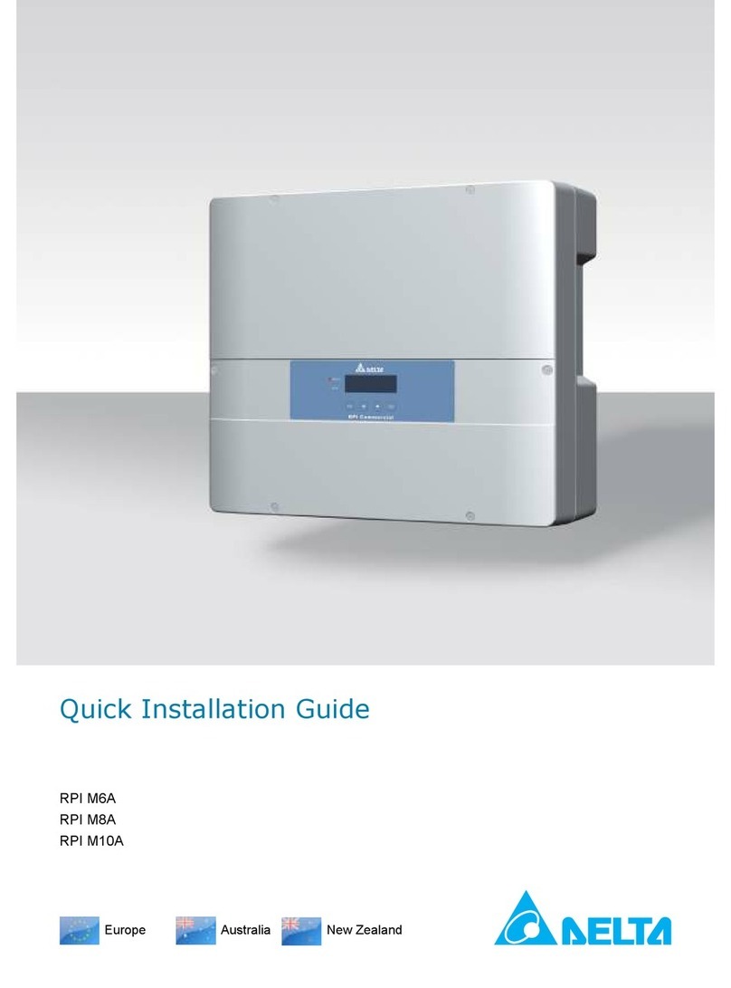 Delta RPI M6A Quick installation guide
