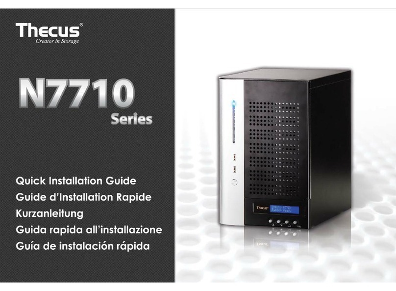 Thecus N7710 series User manual