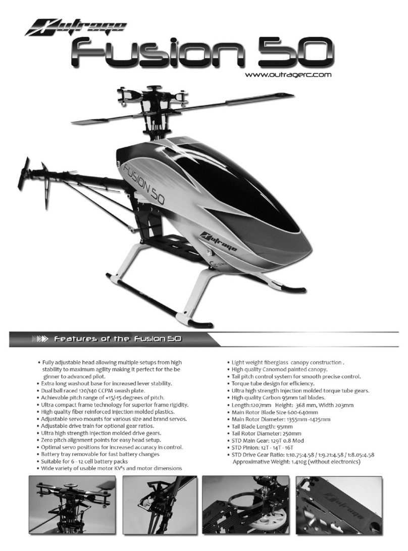 Outrage RC Fusion 50 manual
