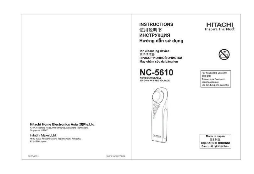 Hitachi NC-5610 instructions