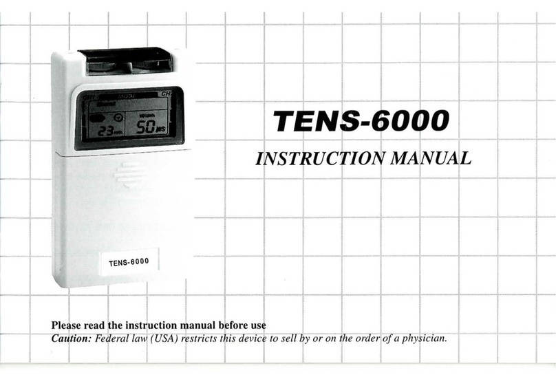 EMSI TENS-6000 User manual
