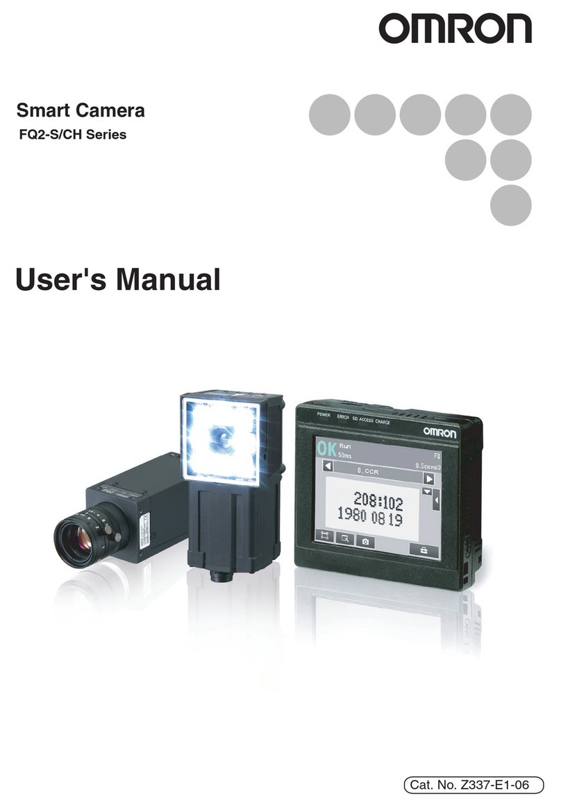 Omron FQ2-S/CH Series User manual