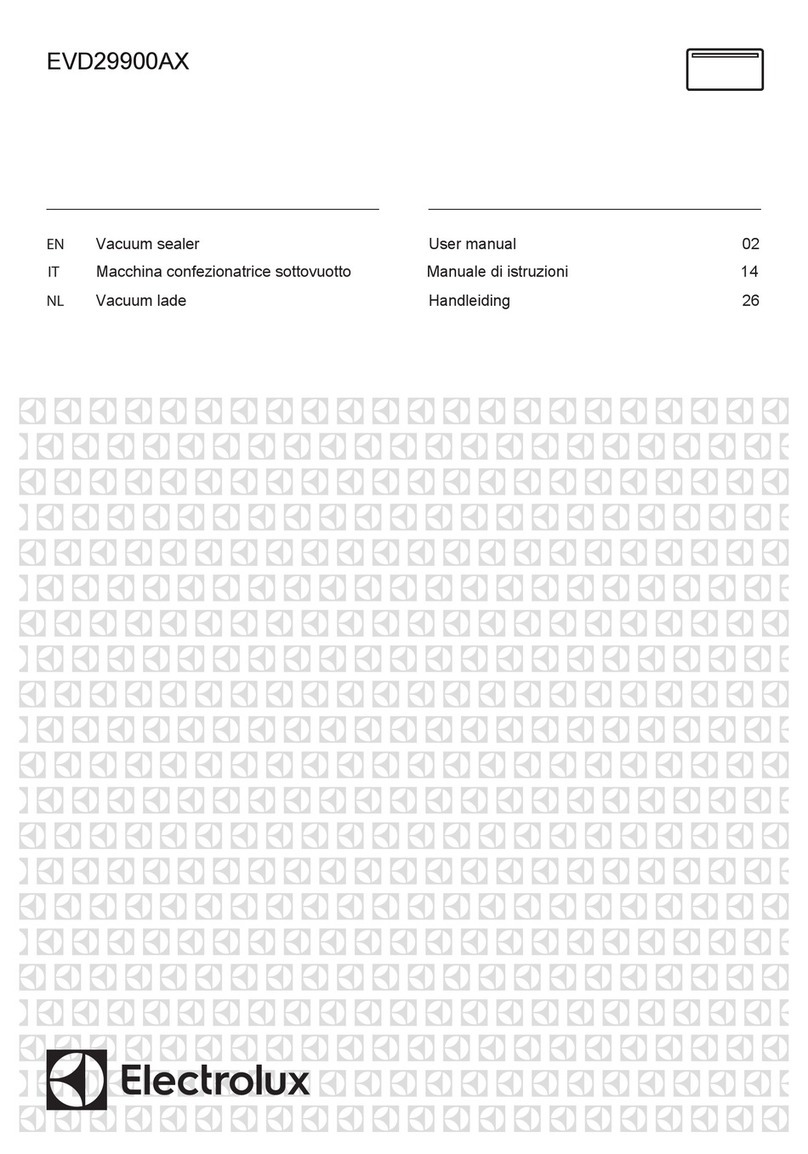 Electrolux EVD29900AX User manual