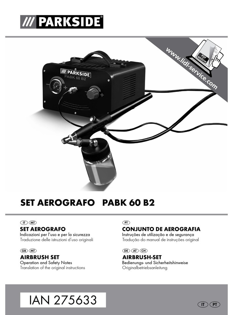 Parkside PABK 60 B2 Operation and safety notes