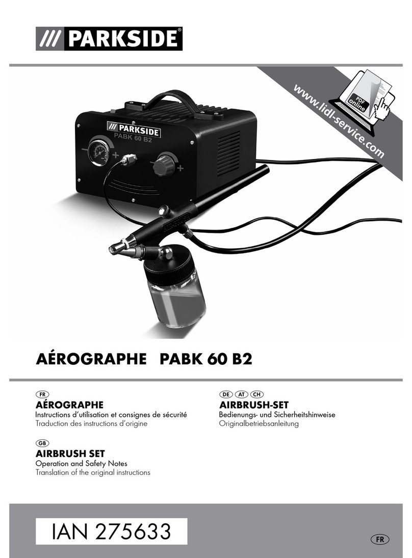 Parkside PABK 60 B2 Operation and safety notes