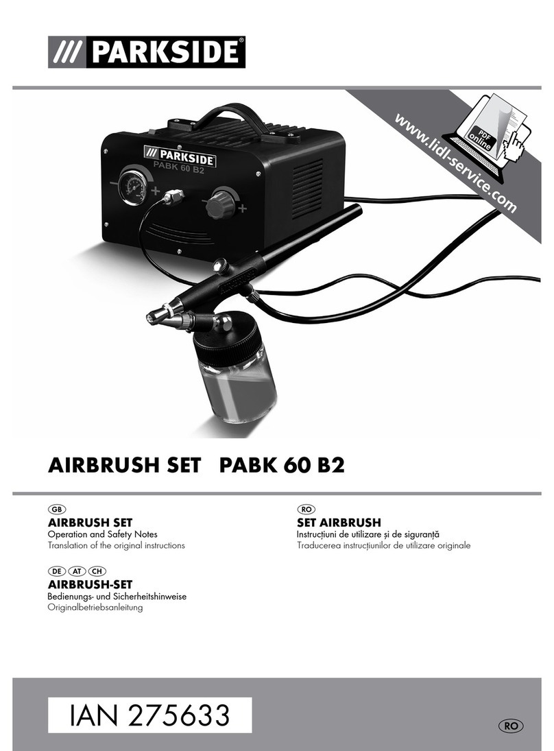 Parkside PABK 60 B2 Operation and safety notes