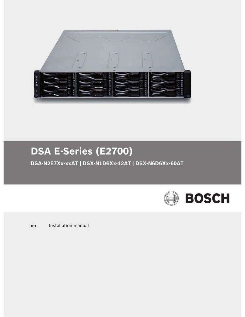 Bosch DSA E-Series (E2700) User manual Bosch DSA E-Series (E2700) User manual
