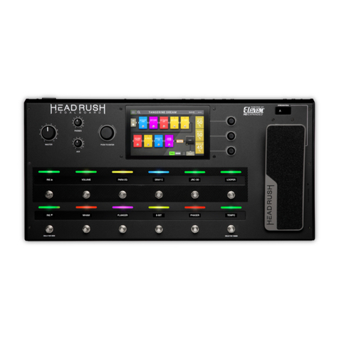 HEADRUSH Pedalboard user guide