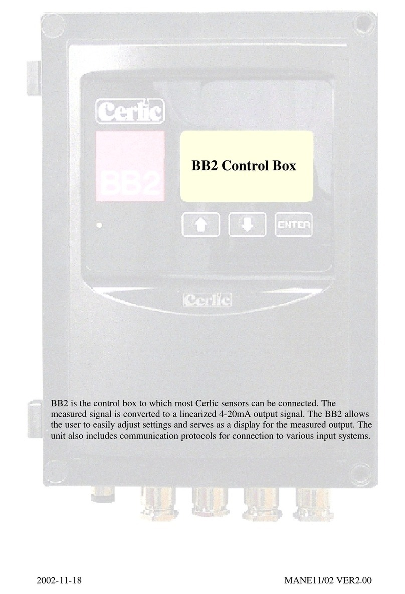 Cerlic BB2 User manual
