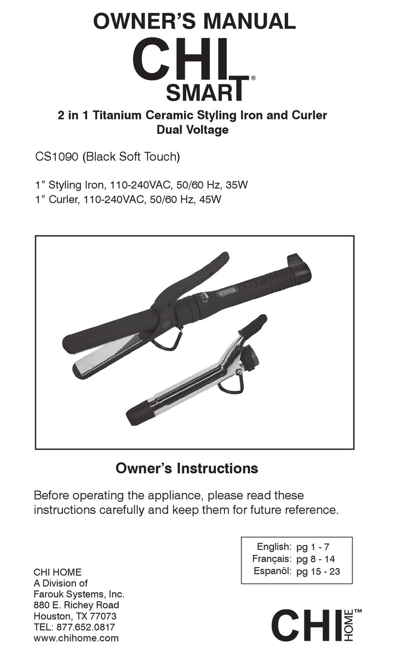 CHI SMART CS1090 owner's manual
