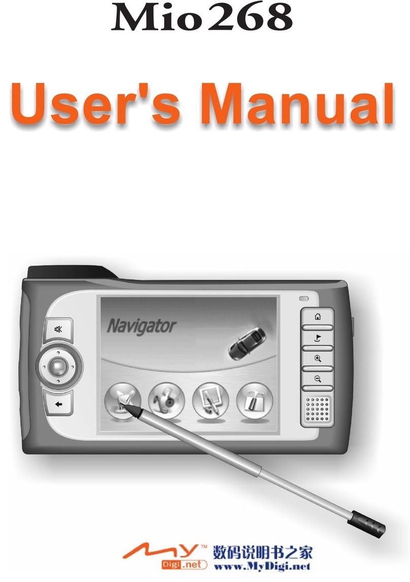 MY DIGI MIO 268 user manual