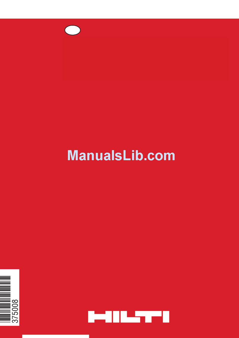 Hilti SF180-A User manual Hilti SF180-A User manual