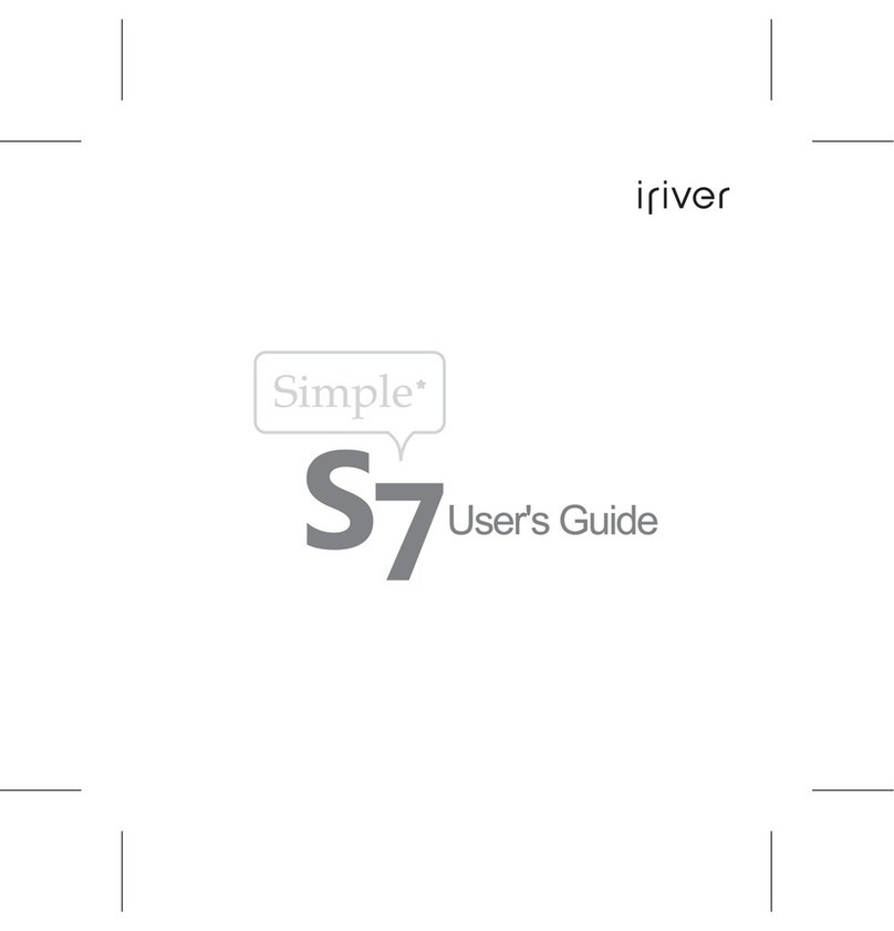 IRiver Simple S7 User manual IRiver Simple S7 User manual