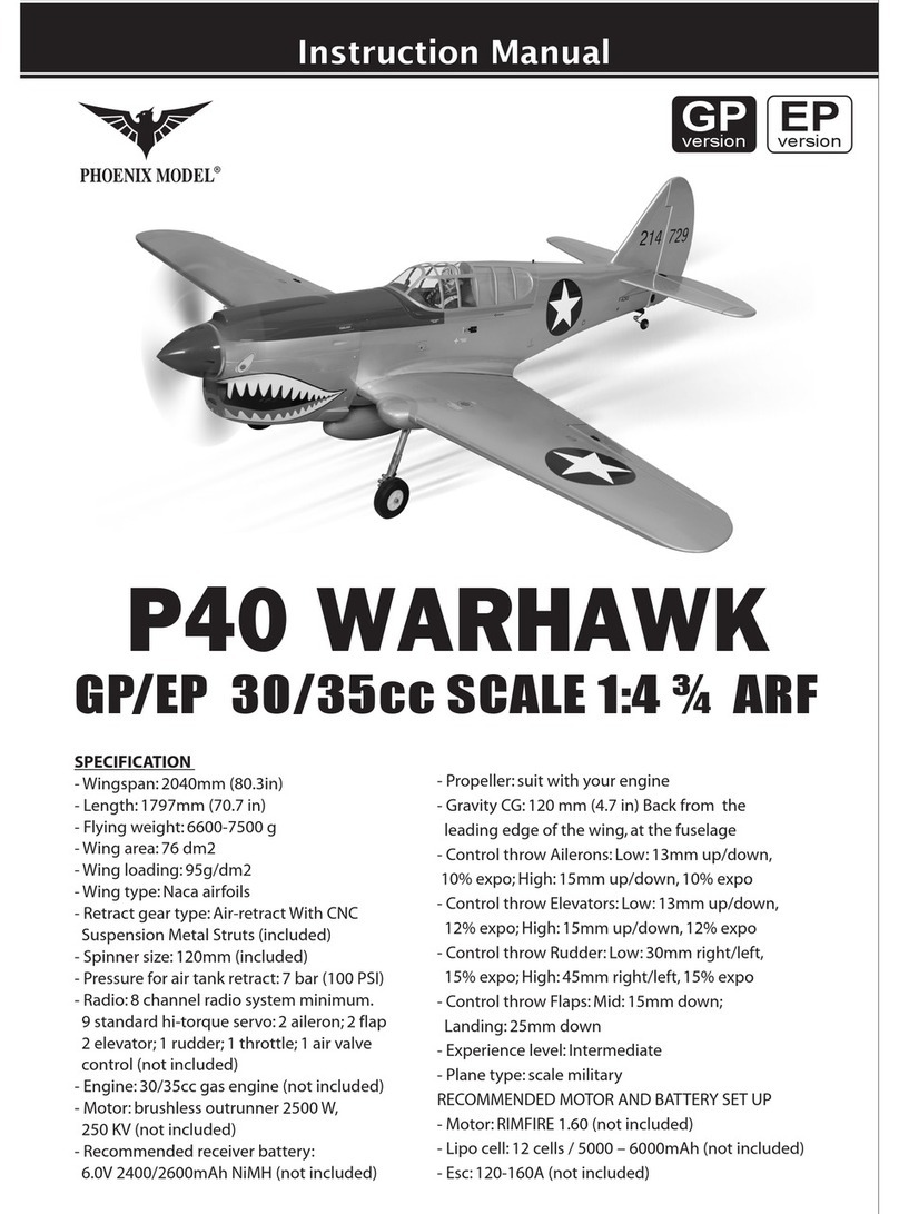 Phoenix P40 WARHAWK User manual