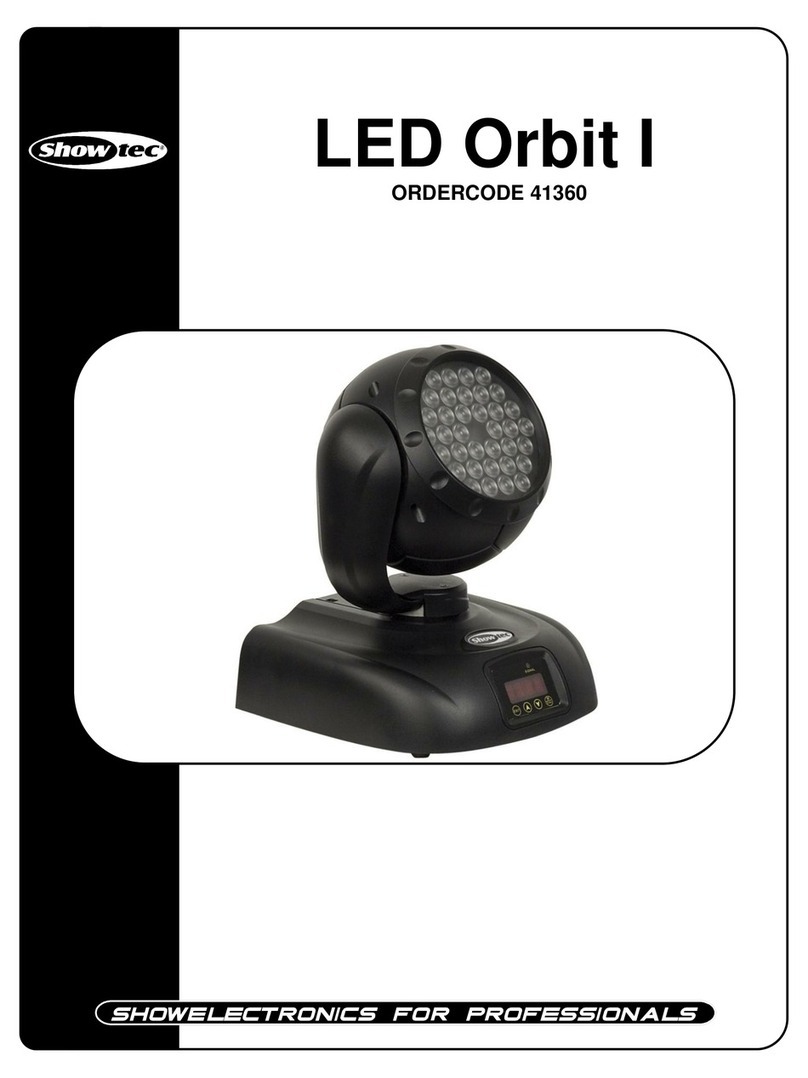 Show Tec LED Orbit I User manual