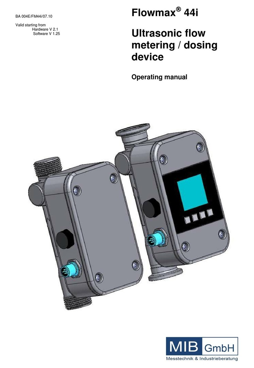 MIB Flowmax 44i User manual