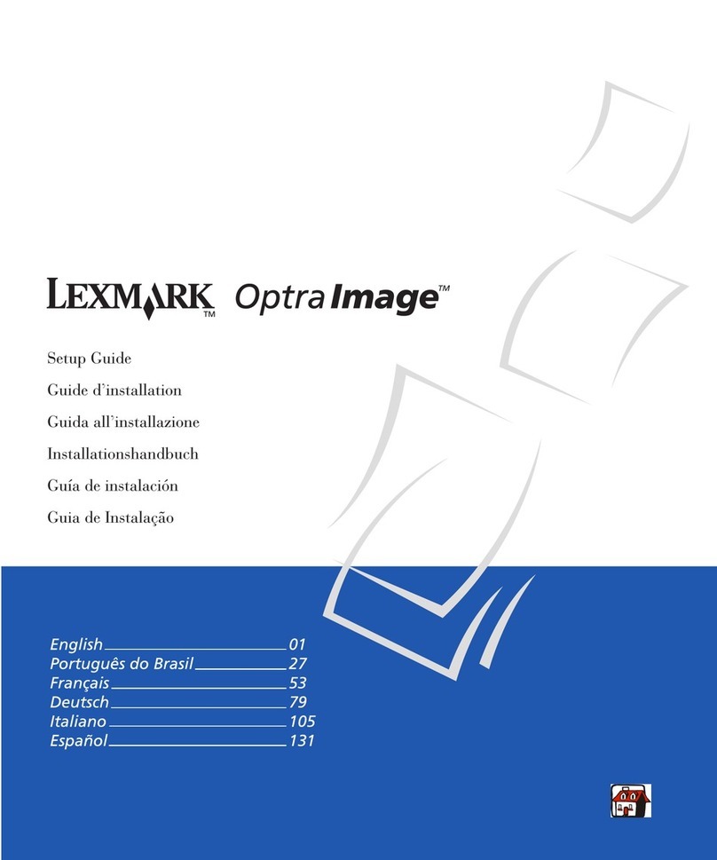 Lexmark OptraImage 232 User manual