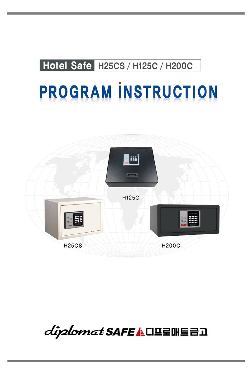 Diplomat H25CS Program instruction Diplomat H25CS Program instruction