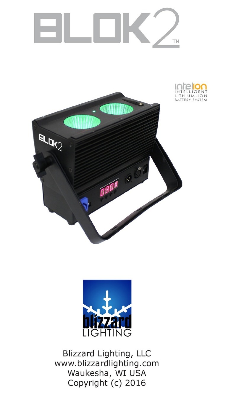 BIZZARD LIGHTING BLOK2 manual