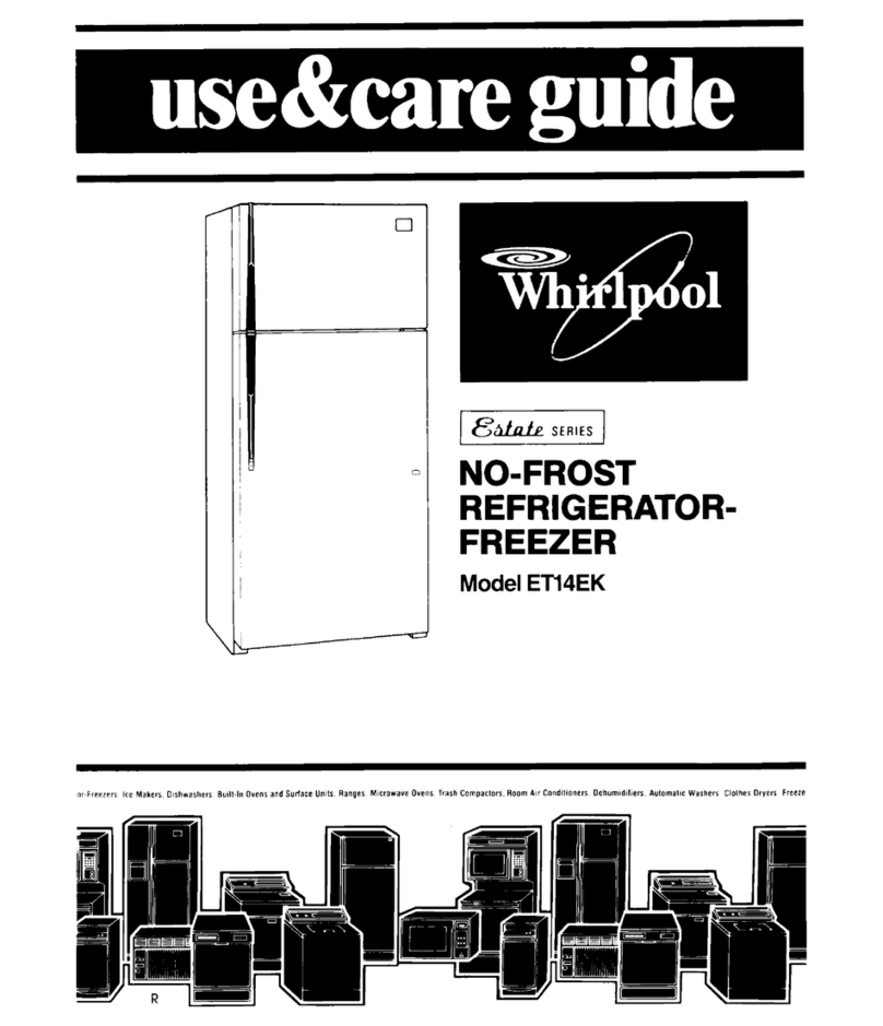 Whirlpool ET14EK User manual