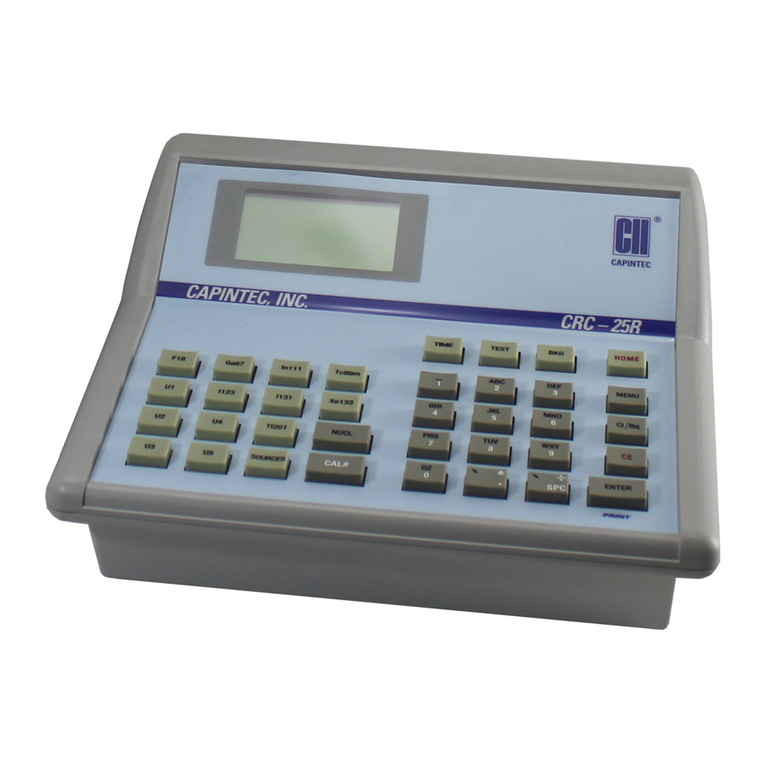 Capintec CRC-25R owner's manual