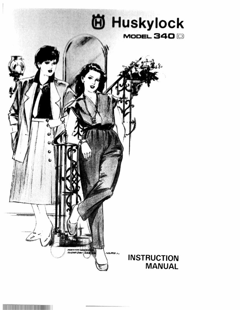 Huskylock 340D User manual