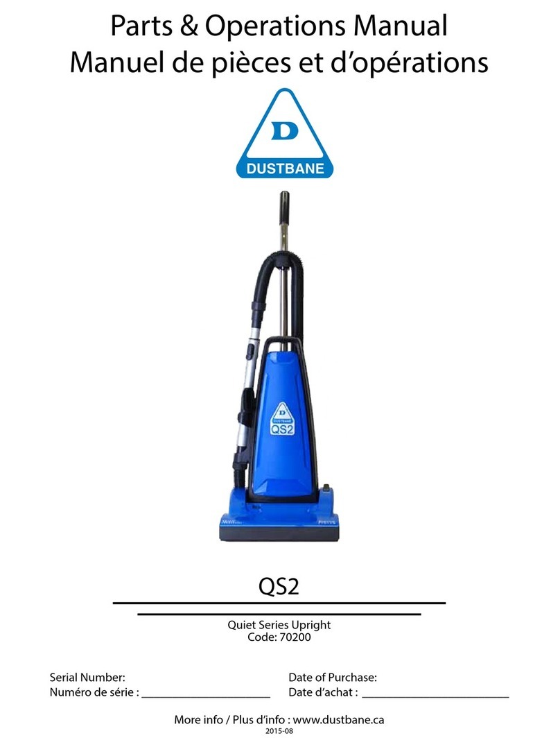 Dustbane QS2 User manual Dustbane QS2 User manual