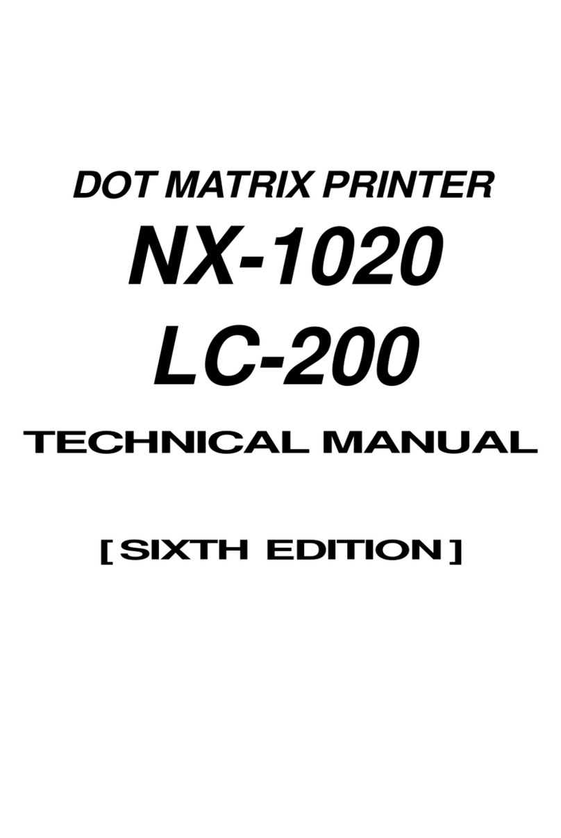 Star Micronics NX-1020 User manual