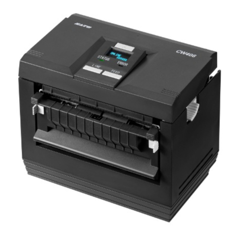 SATO CW408 User manual