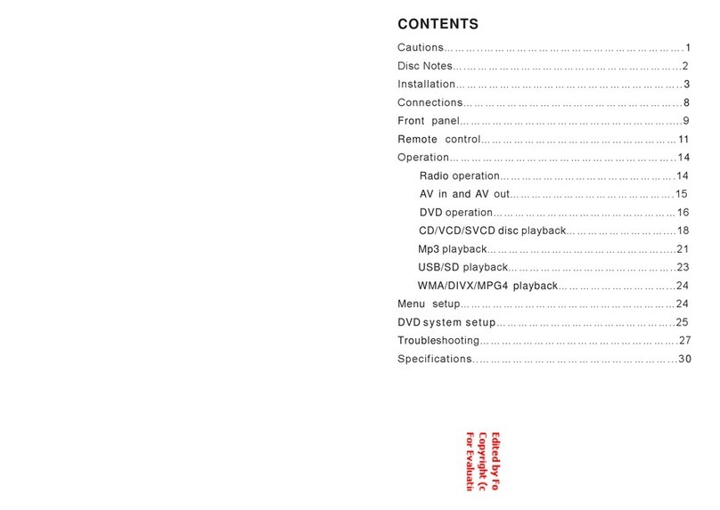 DP Audio Video DP316 User manual