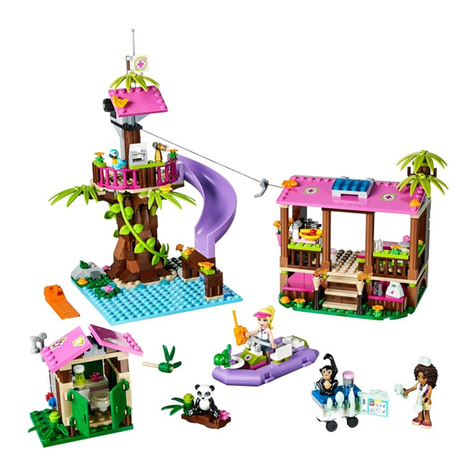 LEGO JUNGLE RESCUE BASE 41038 manual