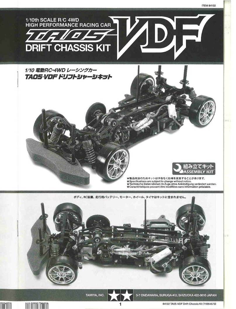 Tamiya TAOS VDF 84132 manual