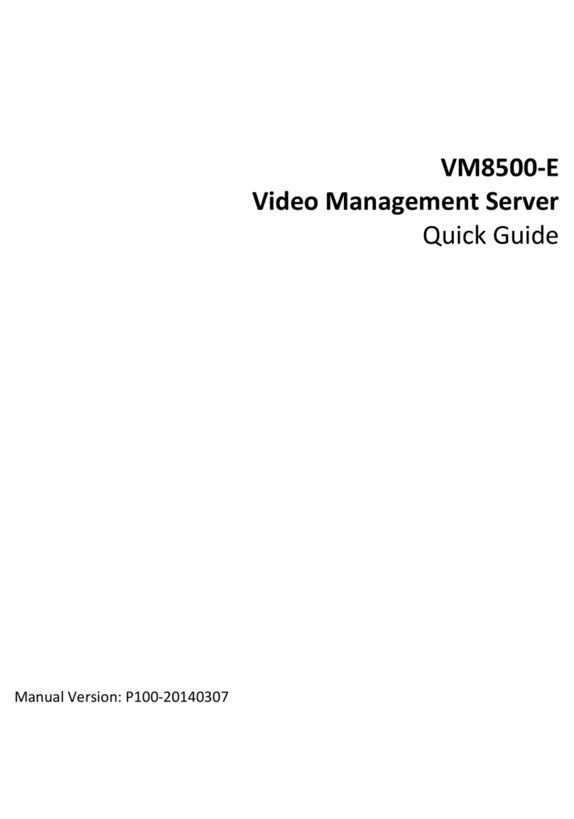 UNIVIEW VM8500-E User manual