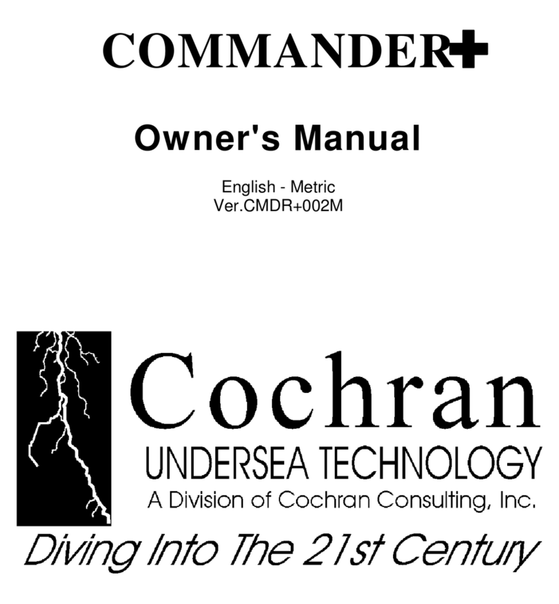 Cochran commander+ User manual