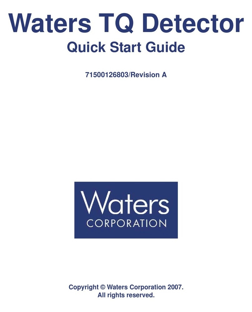 Waters TQ Detector quick start guide