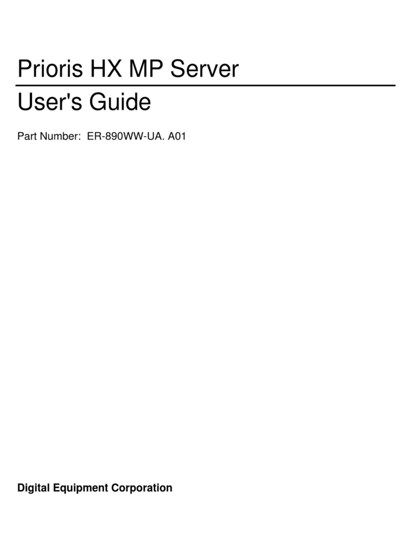 Digital Equipment Prioris HX MP User manual