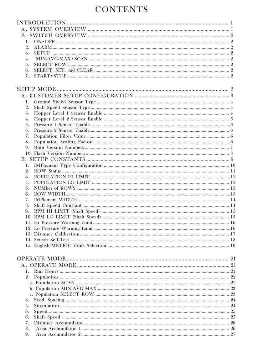Dickey-John seed manager Operator's manual