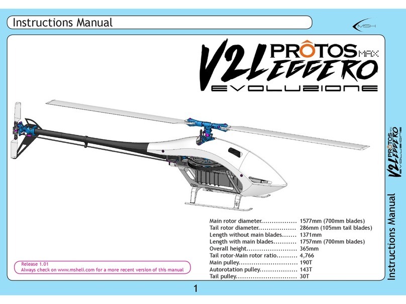 MSH Protos Max V2 Leggero Evoluzione instruction manual
