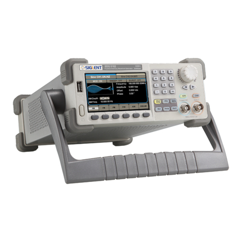 SIGLENT SDG5000 series User manual SIGLENT SDG5000 series User manual